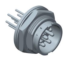 AMPHENOL LTW DU-22PMMP-LC7001 Circular Connector, Standard Circular Connector, Large Series, Panel Mount Receptacle