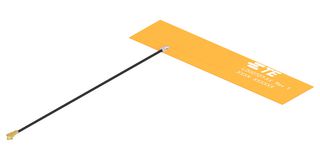 TE CONNECTIVITY L000727-02 RF Antenna, Linear, 410 to 467 MHz, FPC/LPWA/IoT, 2.02dBi, 2.25 VSWR, Adhesive/MHF4L Connector