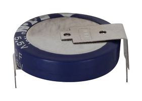 EATON ELECTRONICS KR-5R5C474H-R Supercapacitor, 0.47 F, 5.5 V, Radial Leaded, -20%, +80%, 5 mm, 1000 hours @ 70°C