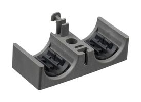 PANDUIT HV23CC2-C378 Fastener, 2Pos, Screw Mount Cable Clamp, 6.5 mm