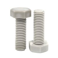 MULTICOMP PRO MP014352 Bolt, Hexagon Head, Polyvinylidene Fluoride, M5 x 16mm