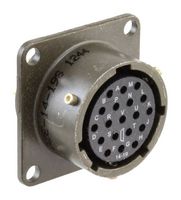 AMPHENOL INDUSTRIAL PT02E-14-19S(072) Circular Connector, PT Series, MIL-DTL-26482 Series I, Box Mount Receptacle, 19 Contacts