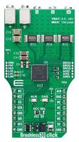 MIKROELEKTRONIKA MIKROE-6337 Add-On Board, Brushless 30 Click, MikroE mikroBUS Compatible Development Boards, 5V