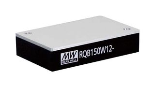 MEAN WELL RQB150W12-110S48 Isolated Through Hole DC/DC Converter, ITE, Industrial & Railway, Quarter Brick, 12:1, 150 W