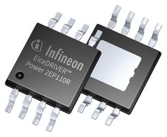 INFINEON 2EP110RXTMA1 Gate Driver, EiceDRIVER, 2 Channels, Isolated, Full Bridge, GaN HEMT, IGBT, SiC MOSFET, 8 Pins