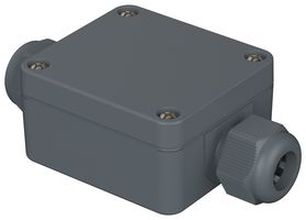 BOPLA 38101200.MT2 Plastic Enclosure, Cable Gland, Industrial, Polyamide (PA 6), Glass Fibre Reinforced, 34 mm, 64 mm