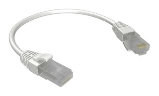 AMPHENOL COMMUNICATIONS SOLUTIONS RJE1Y31915C42401 Ethernet Cable, 8P8C, Overmolded, Cat6a, RJ45 Plug to RJ45 Plug, UTP (Unshielded Twisted Pair)