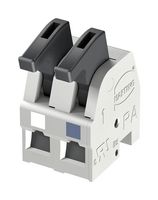 HARTING 14310216201201 Wire-To-Board Terminal Block, SPE, 5 mm, 2 Ways, 28 AWG, 16 AWG, 1.5 mm², Push In Lock