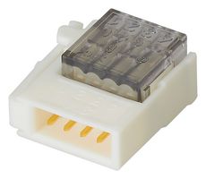 3M 37A04-C206-W00 MB 500 IDC Connector, 24-20 AWG, IDC Plug, Male, 2 mm, 1 Row, 4 Contacts, Cable Mount