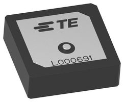 TE CONNECTIVITY L000691-01 Patch Antenna, 1.561 to 1.602GHz, GNSS / GPS / BeiDou, -4.5dBi, 2.5 VSWR, Right Hand Circular