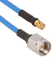 AMPHENOL SV MICROWAVE 7012-1323 RF / Coaxial Cable Assembly, 18GHz, 24 ", 609.6 mm, 0.085" Flexible, TFlex 405, SMP Jack, SMA Plug