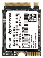 TRANSCEND TS256GMTE380T SSD, Internal, M.2 2230, PCIe Gen 4 x 4, NVMe, 256 GB, 3D NAND, AES 256-bit