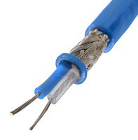 TROMPETER - CINCH CONNECTIVITY TWC-78-1/500 Twinaxial Cable, 78 ohm, Blue, 500 ft, 152.4 m