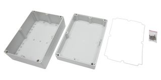MULTICOMP PRO MP015479 Plastic Enclosure, Multipurpose, Polycarbonate, 120 mm, 185 mm, 265 mm, IP68