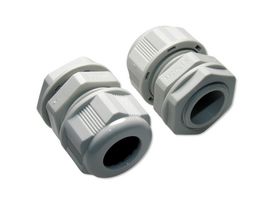 MULTICOMP PRO MP015669 Cable Gland, M20 x 1.5, 10 mm, 14 mm, Nylon (Polyamide), Grey, IP68, IP69K