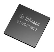 INFINEON CYUSB4024FCAXIXQMA1 USB Interface, EZ-USB, 512KB Flash, USB Peripheral Controller, USB 3.2 Gen 2x2, 1.62 V, 3.63 V