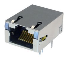 TRP CONNECTOR/BEL 2250067-1 Modular Connector, G/Y LED, RJ45 Jack, 1 x 1 (Port), 8P8C, Through Hole Mount