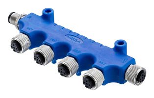 AMPHENOL LTW H-555555-FFFFFM-S001 Sensor Splitter, NMEA 2000, T - Style, Cable Mount, 5 Position Plug, 5 x 5 Position Receptacle