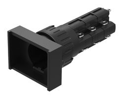 EAO 31-263.0252 Pushbutton Switch, 31 Series, 16 mm, 3NO / 3NC, Maintained, Rectangular