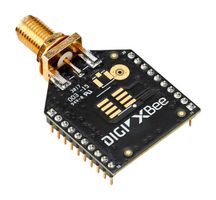 DIGI INTERNATIONAL XB-8XR-DMST-101 RF Wireless Module, XBee XR, 868 MHz, 80Kbps, EFR32FG, 2.1 to 3.6V, DigiMesh, SMA, Through-Hole