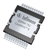 INFINEON IPDQ60R070CM8XTMA1 Power MOSFET, N Channel, 600 V, 37 A, 0.07 ohm, HDSOP, Surface Mount