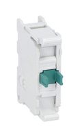 LOVATO LPXC10 Contact Block, SPST-NO, Screw, 1 Pole, 6 A, 240 V, Lovato PLatinum Series 22mm Switches