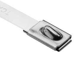 HELLERMANNTYTON 111-94278 MBT27HS-SS304-ML Cable Tie, 304 Stainless Steel, Natural, 685 mm, 7.9 mm, 203 mm, 2000 N