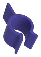 LAPP 83881109 Fastener, 12/Pack, Thermo Clip, 23 mm, Thermochromic Masterbatch, PP (Polypropylene), Violet, 30 mm