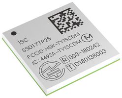 MURATA LBAD0XX1SC-005 LTE CAT Module, GPS/LTE Cat.M1/LTE Cat.NB-IoT/TCP/IP/UDP, UART Interface, 2.17 GHz, 4.5 V
