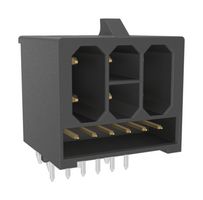 AMPHENOL COMMUNICATIONS SOLUTIONS 10167519-060621CLF Rectangular Power Connector, 6 Pwr + 6 Sig, 12 Contacts, Minitek Pwr Hybrid 3.0 10167519 Series