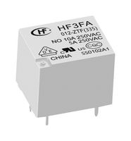 HONGFA HF3FA/005-ZSTF Power Relay, Subminiature, SPDT, 5 VDC, 10 A, HF3FA Series, Through Hole, Non Latching