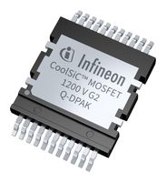 INFINEON IMCQ120R010M2HXTMA1 Silicon Carbide MOSFET, Single, N Channel, 195 A, 1.2 kV, 0.01 ohm, HDSOP