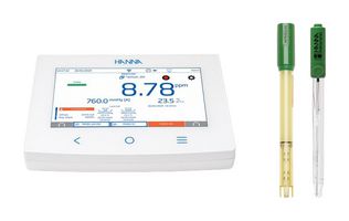 HANNA INSTRUMENTS HI-6522-02 PH Meter / Tester, pH/ORP/ISE/EC/TDS, -2pH to 20pH, 0.001, 0.002, 1 s, -20 °C, 120 °C