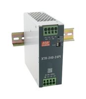 MEAN WELL XTR-240-36PI AC/DC DIN Rail Power Supply (PSU), Push-In Terminal, ITE, Industrial & Laboratory Equipment