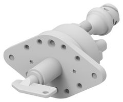 TE CONNECTIVITY - KISSLING 35-511-200-R-A5-900 Battery Disconnect Switch, Manual, Removable, Red, Lever, 1Pole, 500A, 32VDC, M12, Flange