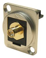 CLIFF ELECTRONIC COMPONENTS CP30261M RF / Coaxial Connector, Metal Frame, CSK, SMA RP Coaxial, Straight Jack, Screw, 50 ohm, Brass
