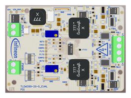 INFINEON TLD60992SSEVALTOBO1 Evaluation Board, TLD6099-2ES, 8 to 45V in, 2O/P, 40V/1A Out, SEPIC, Analogue/Digital/PWM Dimming