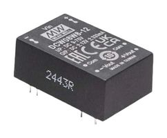 MEAN WELL DCW08W8-05 Isolated Through Hole DC/DC Converter, ITE & Industrial, DIP, 8:1, 8 W, 2 Output, 5 V