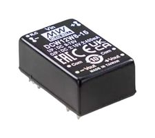 MEAN WELL DCW12W8-05 Isolated Through Hole DC/DC Converter, ITE & Industrial, DIP, 8:1, 12 W, 2 Output, 5 V
