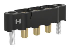 HARWIN KA1-MV20305M7 Rectangular Power Connector, 3 Contacts, Kona KA1 Series, PCB Mount, Through Hole Straight