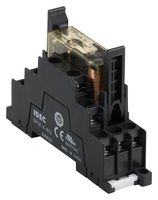 IDEC RF1V-3A1BLD1-D24 Safety Relay, w/Diode & LED Indicator, 24 VDC, 3PST-NO, SPST-NC, RF1V Series, Through Hole, 6 A