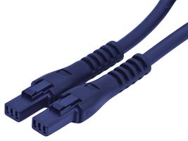 JST / JAPAN SOLDERLESS TERMINALS A03RJWPF03RJWPF22KJ1981OM Cable Assembly, Wire to Board Receptacle to Wire to Board Receptacle, 3 Ways, 2 mm, 1 Row, 1.98 m
