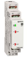 BROYCE CONTROL 99-4205 Voltage Monitoring Relay, LPRC/2-NFC Series, 2 x SPDT, 5 A, DIN Rail, 250 V, Screw
