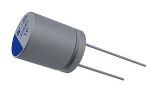 KEMET A759EK107M1CAAE018 Polymer Aluminium Electrolytic Capacitor, 100 µF, 16 V, 0.018 ohm, 2000 hours @ 125°C, ± 20%
