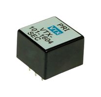 VIGORTRONIX VTX-101-1606 Audio Transformer, 1:1CT, 800 ohm, 800 ohm, 25 kHz, 1.5 kV