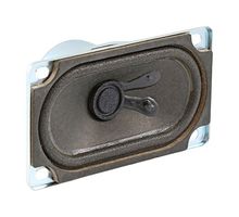 MULTICOMP PRO MPABS-290-RC Speaker, Miniature, Round with Rectangular Frame, 86dB, 8Ohm, 2W, 220Hz to 15kHz, 50mm x 90mm x 38mm