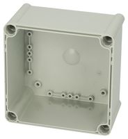 FIBOX PC 1919 BASE Base, 190 x 190 x 100 mm, Light Grey, Polycarbonate, SOLID Series Enclosures