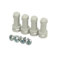 FIBOX MBS LH SCREW SET GREY Hardware, Grey Screw Set, Fibox MNX Series Enclosures, MNX Series