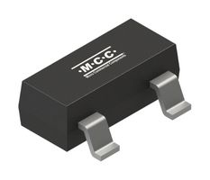 MICRO COMMERCIAL COMPONENTS (MCC) BC856A-TP Bipolar (BJT) Single Transistor, PNP, 65 V, 100 mA, 310 mW, SOT-23, Surface Mount