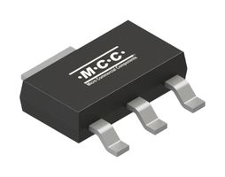 MICRO COMMERCIAL COMPONENTS (MCC) PZT2907A-TP Bipolar (BJT) Single Transistor, PNP, 60 V, 600 mA, 1 W, SOT-223, Surface Mount
